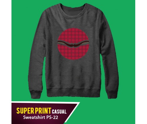 Super Print Casual Sweatshirt PS-22